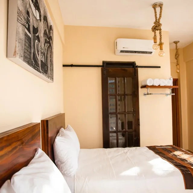 غرفة ديلوكس بسرير كوين، Hotel Santa Cruz Punta Zicatela 4/4