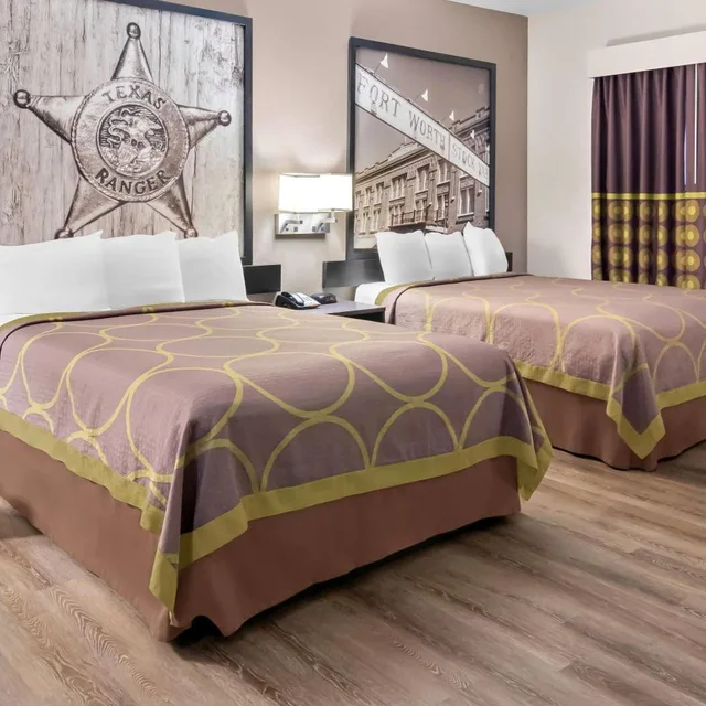 جناح ديلوكس بسريرين كوين، Super 8 by Wyndham Fort Worth Stockyards 5/9