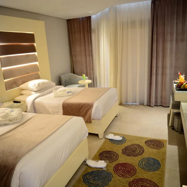 غرفة سوبيريور بسرير مزدوج أو سريرين منفصلين بإطلالة على البحر، Marina Sharm Hotel 1/10
