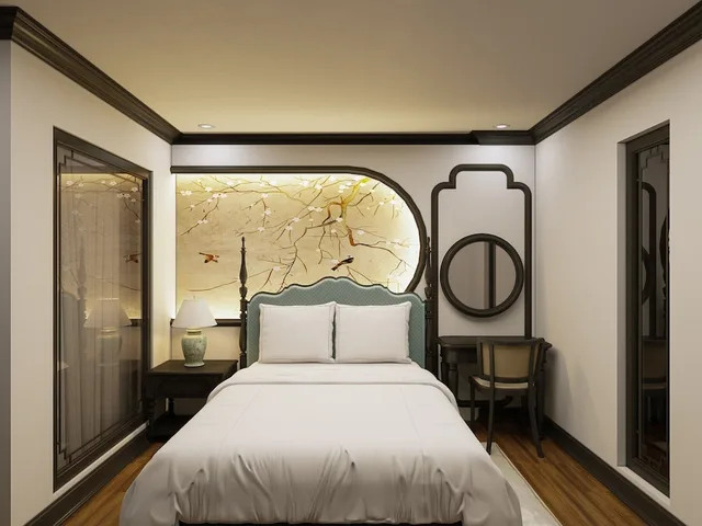 غرفة سوبيريور بسرير كوين، Aquarius Premium Hotel 3/6