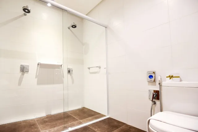 جناح فاخر بسرير كوين بحوض جاكوزي، Hotel Refugio da Montanha 3/4