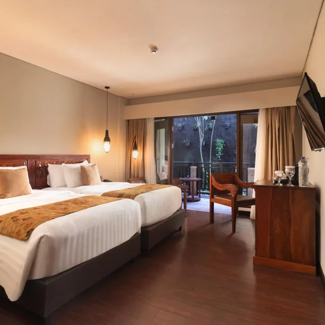غرفة ديلوكس بسرير فردي، Best Western Premier Agung Resort Ubud 4/10