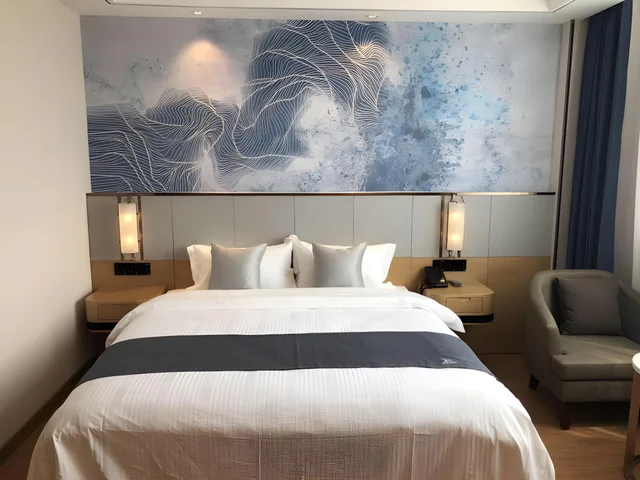 جناح ديلوكس بسرير كينج، GreenTree Inn Qingdao Laixi High-speed Railway Station Shenzhen Road Express Hotel 1/1