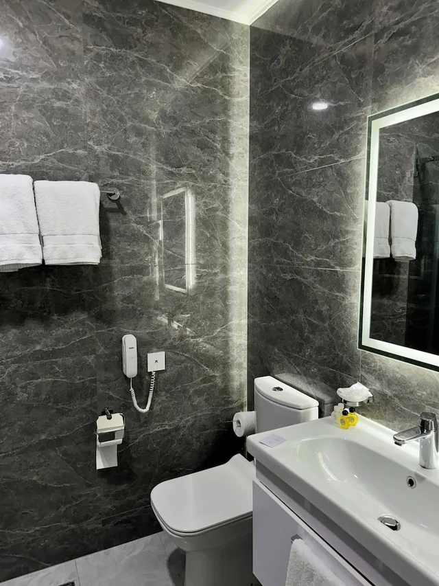 غرفة ديلوكس ثلاثية بثلاثة أسرّة، Garnet Hotel Tashkent 2/4