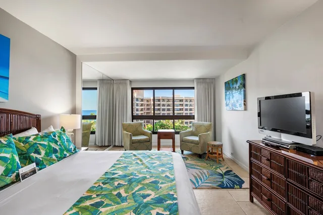 شقة سكنية بسرير كينج بإطلالة على البحر بغرفتي نوم، Kaanapali Alii 6/10