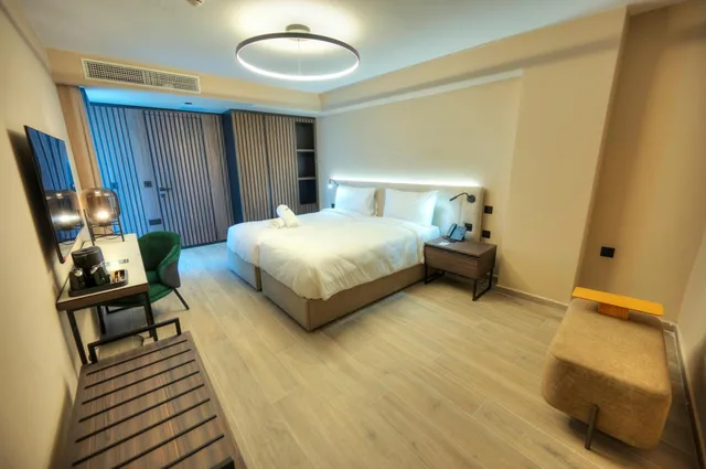 غرفة قياسية بسرير مزدوج أو سريرين منفصلين بشرفة، Aste Hotel 1/1