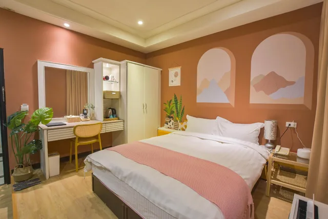 غرفة بسرير مزدوج في الطابق الأرضي، Ashare Hotel 2/2