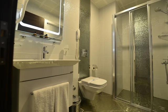 غرفة قياسية بسرير مزدوج بغرفة نوم واحدة، Golden Siyav Hotel 8/9