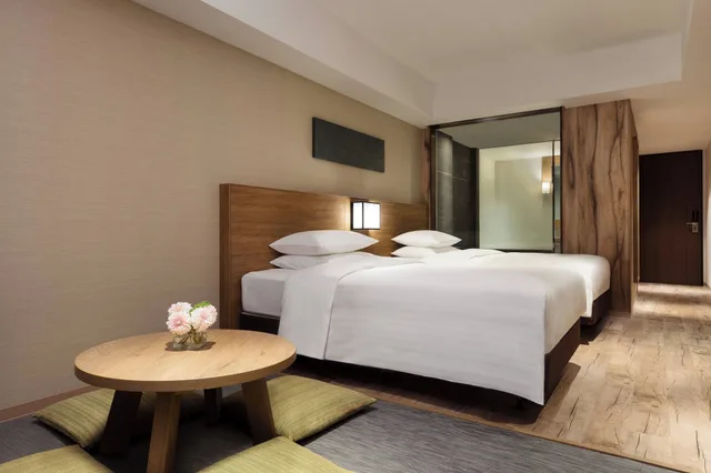 غرفة بريميوم بسريرين منفصلين، Courtyard By Marriott Hotel Hakuba 6/8