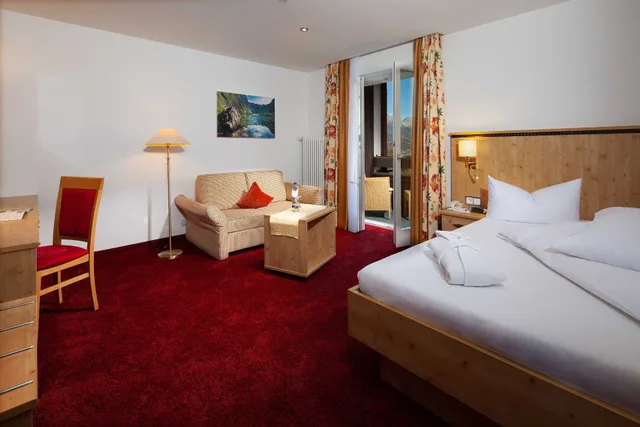 غرفة كومفورت مفردة بسرير فردي، Hotel Alpenhof 2/9
