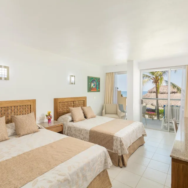 غرفة سوبيريور بسرير مزدوج بإطلالة على الحديقة، Posada Real Ixtapa 2/5