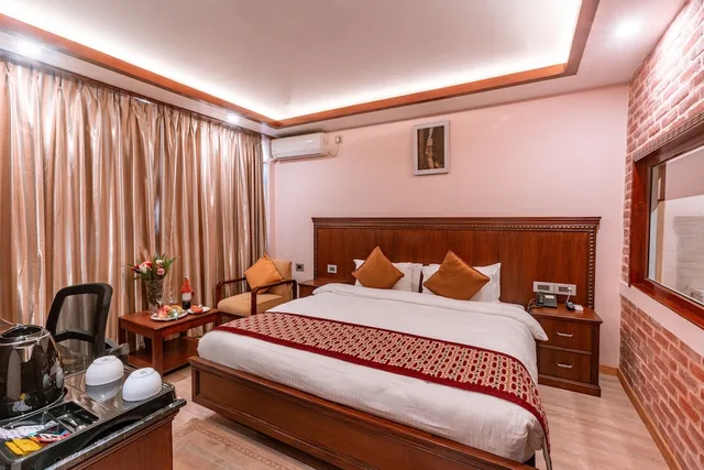Super, Deluxe, Double Bed، Hotel Manang 3/6