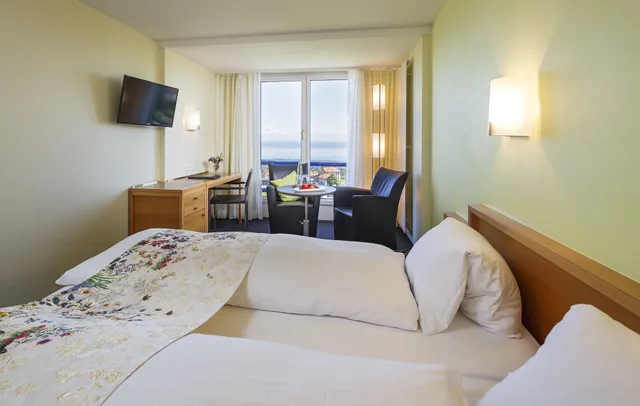 غرفة سوبيريور بسرير مزدوج بشرفة، Hotel Heiden 2/10