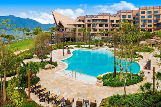 غرفة رباعية بإطلالة على البحر، Disney Explorers Lodge 1/1