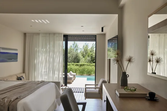 Cozy, Junior Suite, King Bed, Forest View, Sofa, Private Pool، Celestial All Suites - Adults Only 6/10