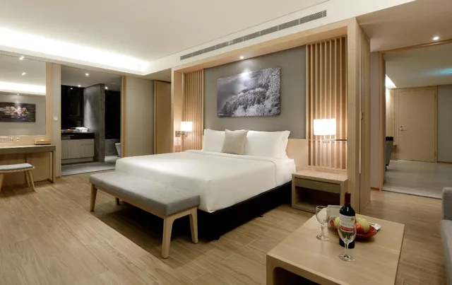 غرفة بريميير بسرير كوين، Cuncyue Hot Spring Resort 1/1