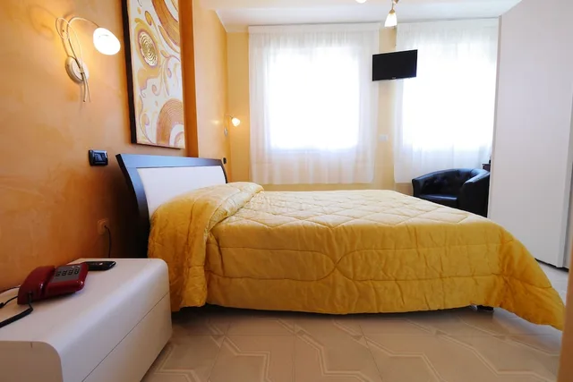 غرفة بسرير مزدوج بإطلالة على البحر، Mediterraneo Hotel 3/9