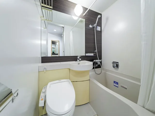غرفة بسريرين منفصلين للمدخنين، Apa Hotel Miyazaki Nobeoka Ekiminami 5/6