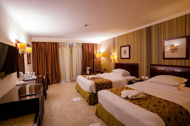 غرفة ديلوكس ثلاثية بإطلالة على البحر، Marina Sharm Hotel 3/9