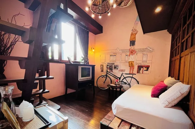 لوفت سوبيريور بسرير كوين مع أريكة، Old Capital Bike Inn(Ex Old Bangkok Inn) 4/10
