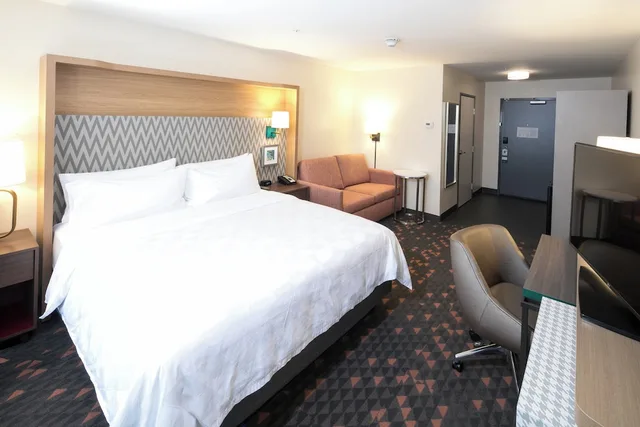 غرفة قياسية بسرير كينج مع أريكة، Holiday Inn Kalamazoo West 2/4