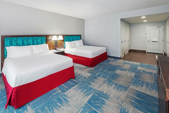 جناح بسريرين كوين بغرفة نوم واحدة، Hampton Inn And Suites Houston I 10 Central 2/5