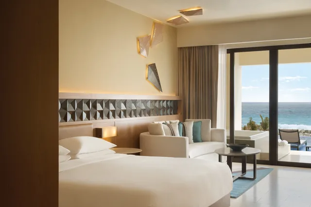Sky, Swim Up, Master, Turquoize, King Bed, Ocean Front, Adult Only، HYATT ZIVA CANCUN 1/3