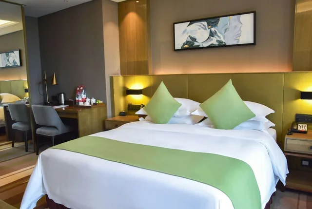 غرفة سوبيريور بسرير كينج، Ramada by Wyndham Leshan 7/10