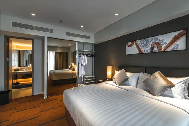 غرفة تنفيذية بسريرين منفصلين بغرفة نوم واحدة، Oakwood Hotel And Residence Surabaya 1/2