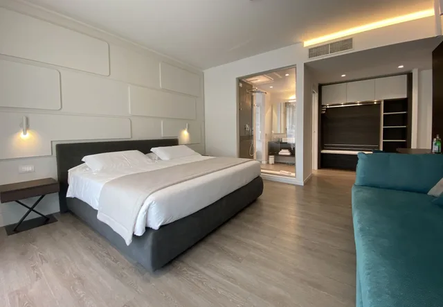 غرفة ديلوكس ثلاثية بسرير كوين وسرير فردي، Solho Hotel 8/10