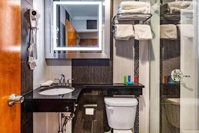 غرفة تنفيذية بسرير كينج، Umbrella Hotel Brooklyn 4/4