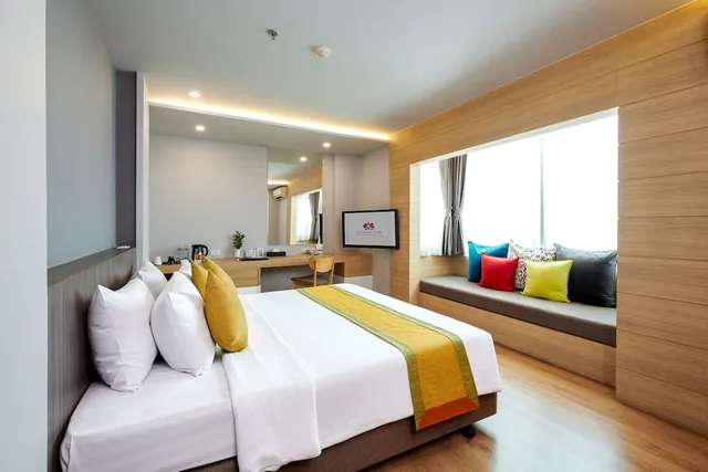 غرفة ديلوكس بسرير كينج، TK. Palace Hotel & Convention Bangkok 5/9