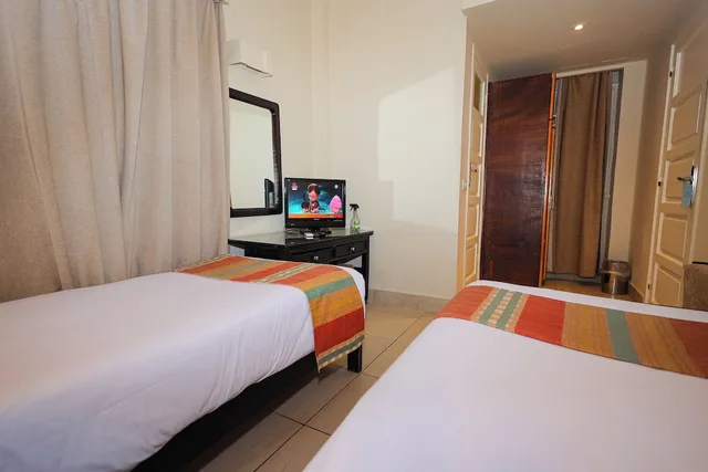 غرفة ديلوكس بسريرين منفصلين بإطلالة على النهر، Hapi Hotel 2/5