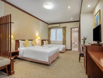 غرفة ديلوكس عائلية ثلاثية بسرير مزدوج، Bong Sen Hotel Saigon 1/1