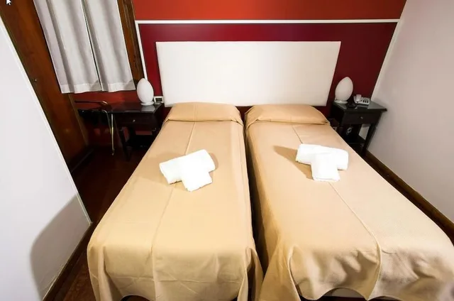 غرفة بسرير مزدوج أو سريرين منفصلين، Hotel Trieste 1/2
