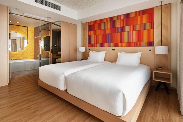 1 Bedroom, Semi Room, Suite, 2 Semi Double Beds, Ocean View، The Beach Resort Sesoko by Hilton Club 8/12