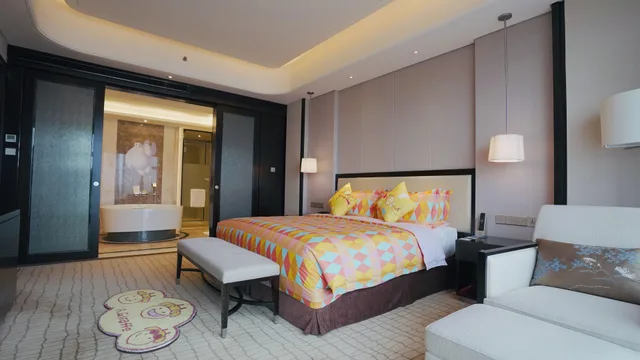 جناح بسرير كينج بغرفة نوم واحدة، Junluxe Hotel Guangzhou Zengcheng 3/4