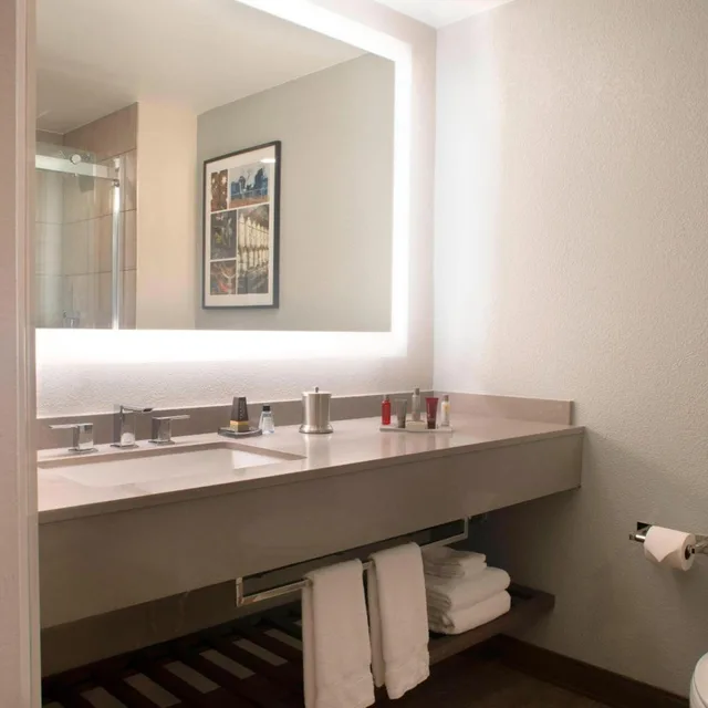 غرفة بسريرين كوين بحوض استحمام لذوي الإعاقة، Winston-Salem Marriott 6/6