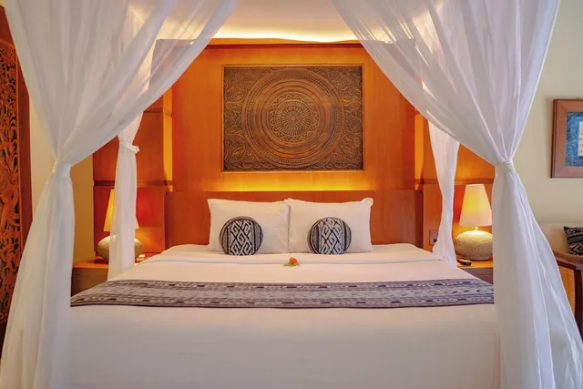 Duplex, Lagoon, Club, Family, Villa, King and Twin Beds, Hot Tub, with Pool، Pool Villa Merumatta Senggigi 6/10