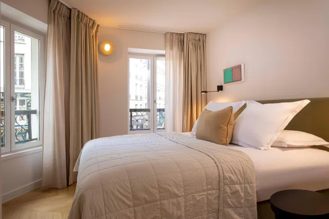 شقة سوبيريور بسرير كوين مع أريكة، Residence Nell Paris 2/5