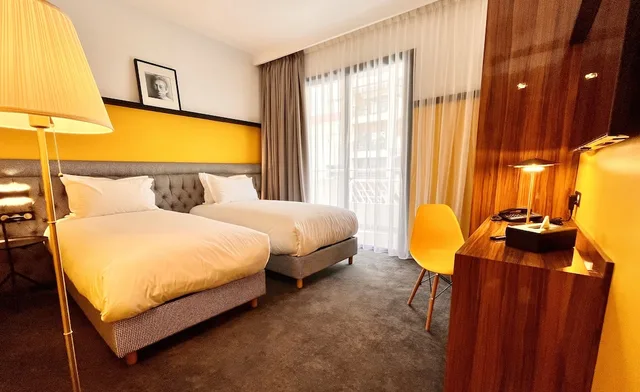 غرفة ديلوكس بسريرين منفصلين، Hotel Gauthier 3/7