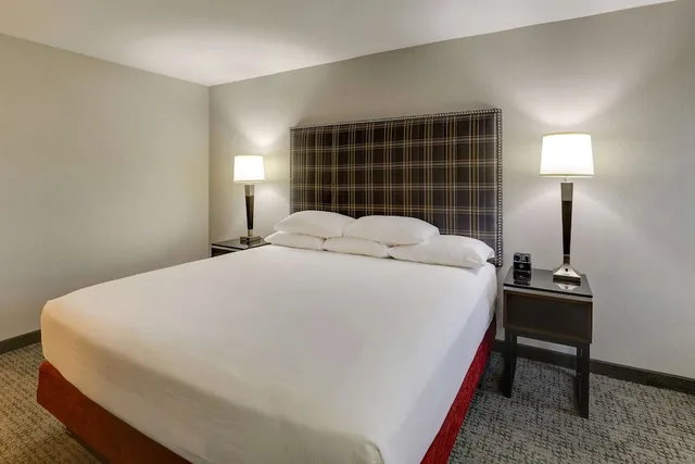 غرفة بسرير كينج بحوض استحمام في طابق مرتفع لذوي الإعاقة، Drury Inn and Suites St. Joseph 2/4