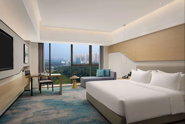 غرفة تنفيذية بسرير كينج، Microtel by Wyndham Songzi 1/1