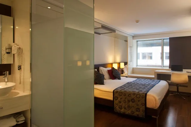 غرفة بسرير مزدوج أو سريرين منفصلين، Hotel Samm Bistro Spa Boutique Class 5/10