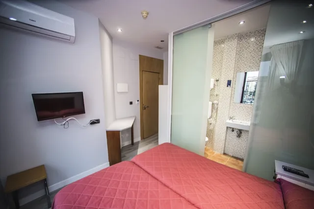 غرفة قياسية بسرير مزدوج بإطلالة على المدينة بشرفة، Hostal Centro 2/9