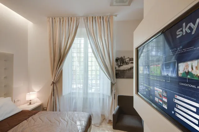 غرفة بسريرين، B&B Rome River Inn 7/8