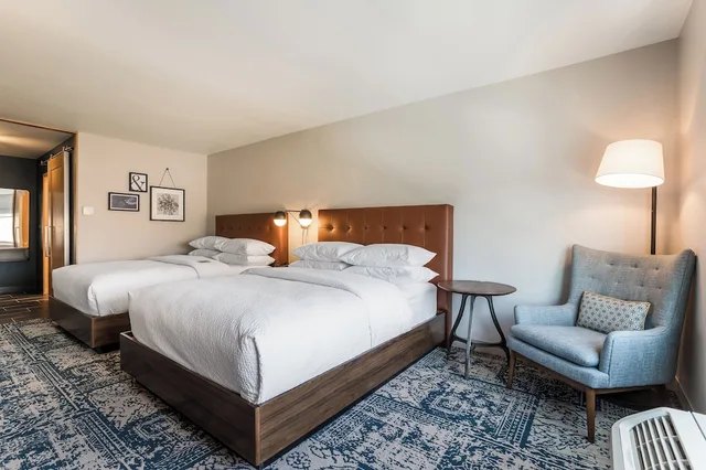 غرفة بسريرين كوين لذوي الإعاقة، Four Points By Sheraton Elkhart 3/8