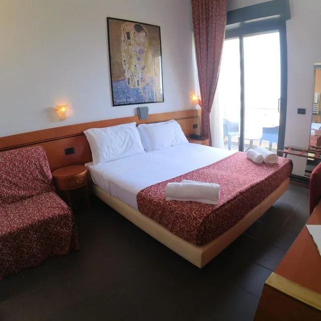 غرفة ديلوكس ثلاثية بإطلالة على البحر، Best Western Hotel Nettunia 7/10