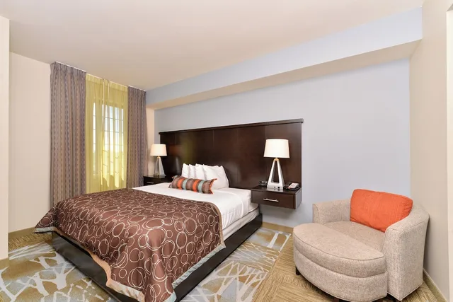 جناح استوديو بسرير كوين بمطبخ لذوي الإعاقة، Staybridge Suites San Antonio - Stone Oak 1/4