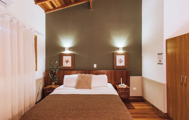 غرفة ديلوكس بسرير كوين بحوض جاكوزي، Hotel Pousada Bella Locanda 3/9